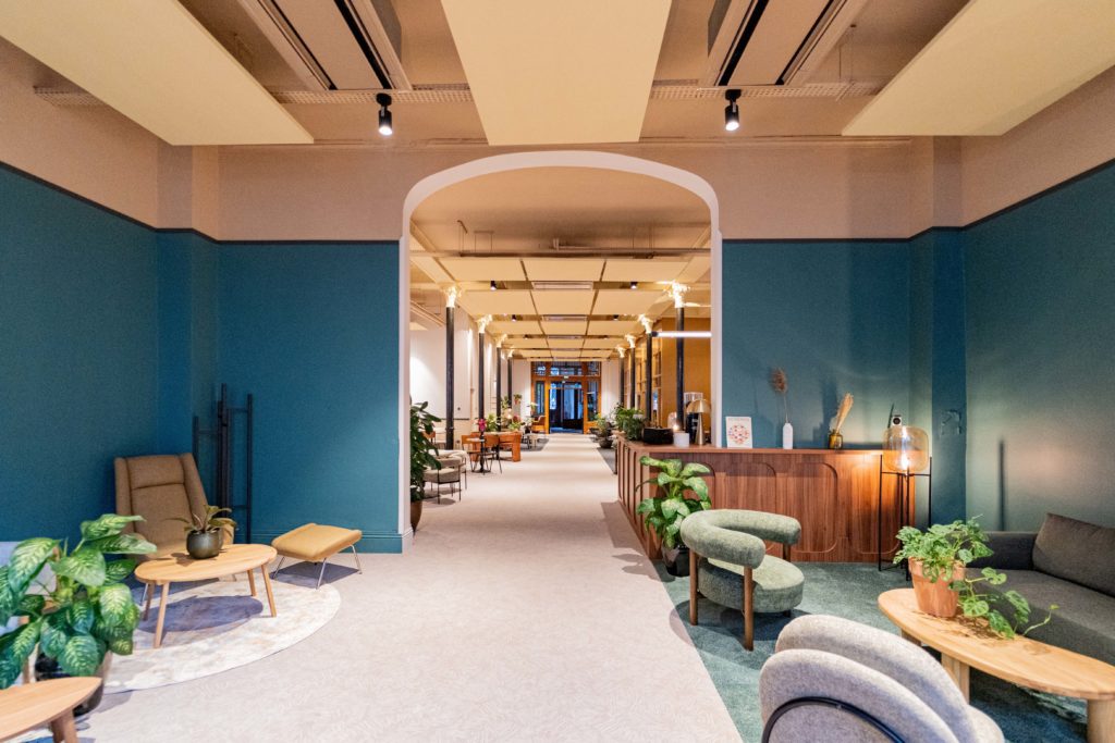 Héméra Agen République - alcôve et hall - coworking