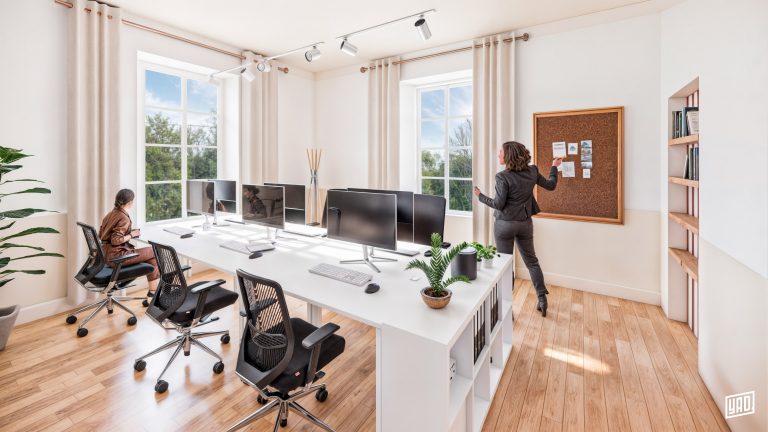 Bureaux privatifs et postes en bureaux partagés à Héméra Cognac