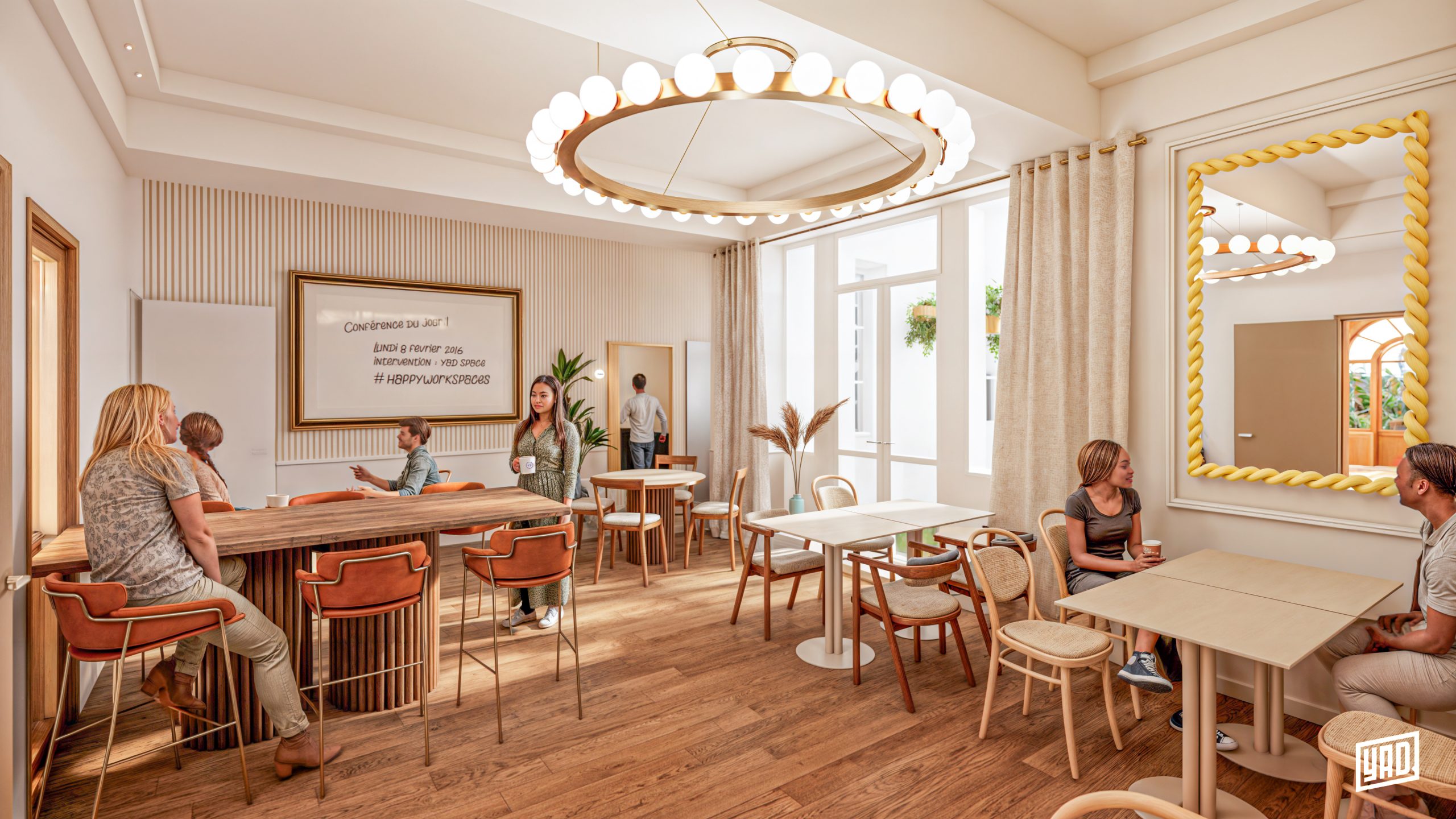 Héméra Cognac working café